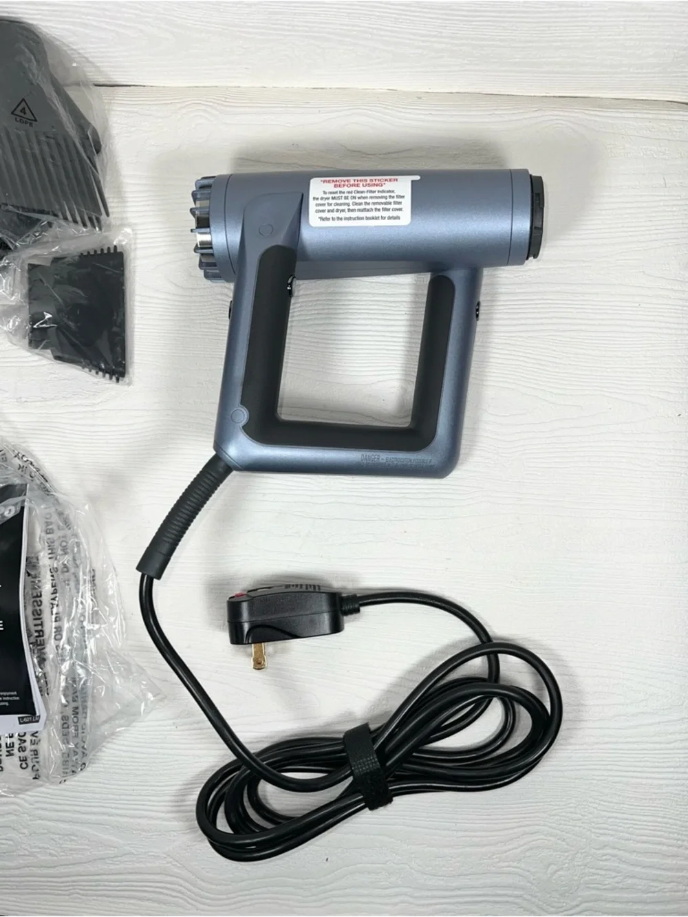BaBylissPRO Nano Titanium AirSquared Professional Hair Dryer with Diffuser